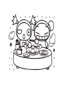 Pucca coloring page 12 - Free printable