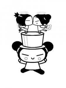 Pucca coloring page 8 - Free printable