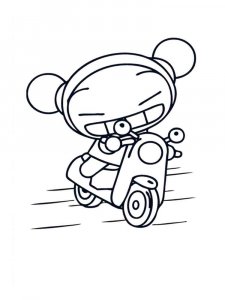 Pucca coloring page 9 - Free printable