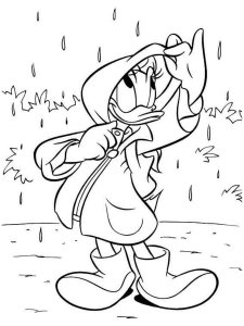 Rainy day coloring page 27 - Free printable