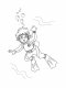 Scuba Diving coloring pages