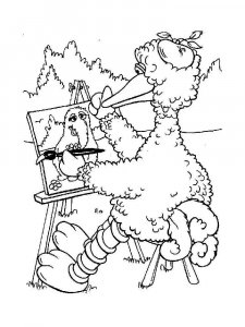 Sesame Street coloring page 15 - Free printable
