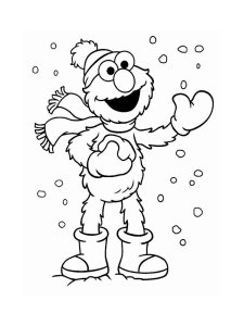 Sesame Street coloring page 33 - Free printable