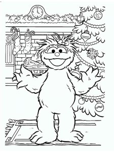 Sesame Street coloring page 36 - Free printable