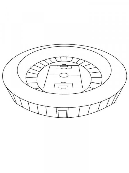 Stadium coloring pages