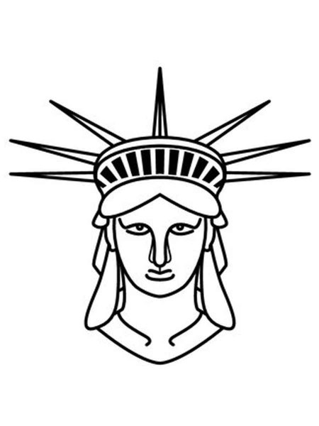 Statue of Liberty coloring pages