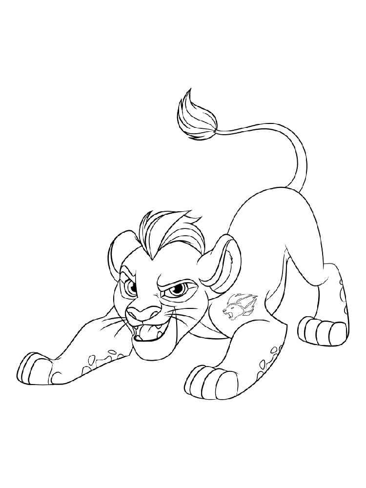 The Lion Guard coloring pages. Free Printable The Lion ...