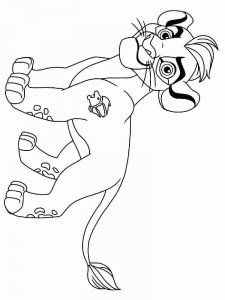 The Lion Guard coloring page 10 - Free printable