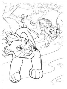 The Lion Guard coloring page 2 - Free printable