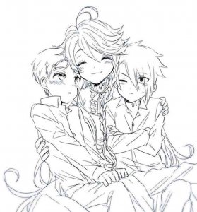 The Promised Neverland coloring page 10 - Free printable