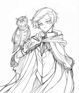 The Promised Neverland coloring page 12 - Free printable
