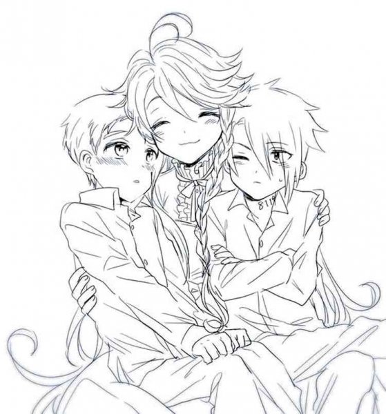 The Promised Neverland Coloring Pages