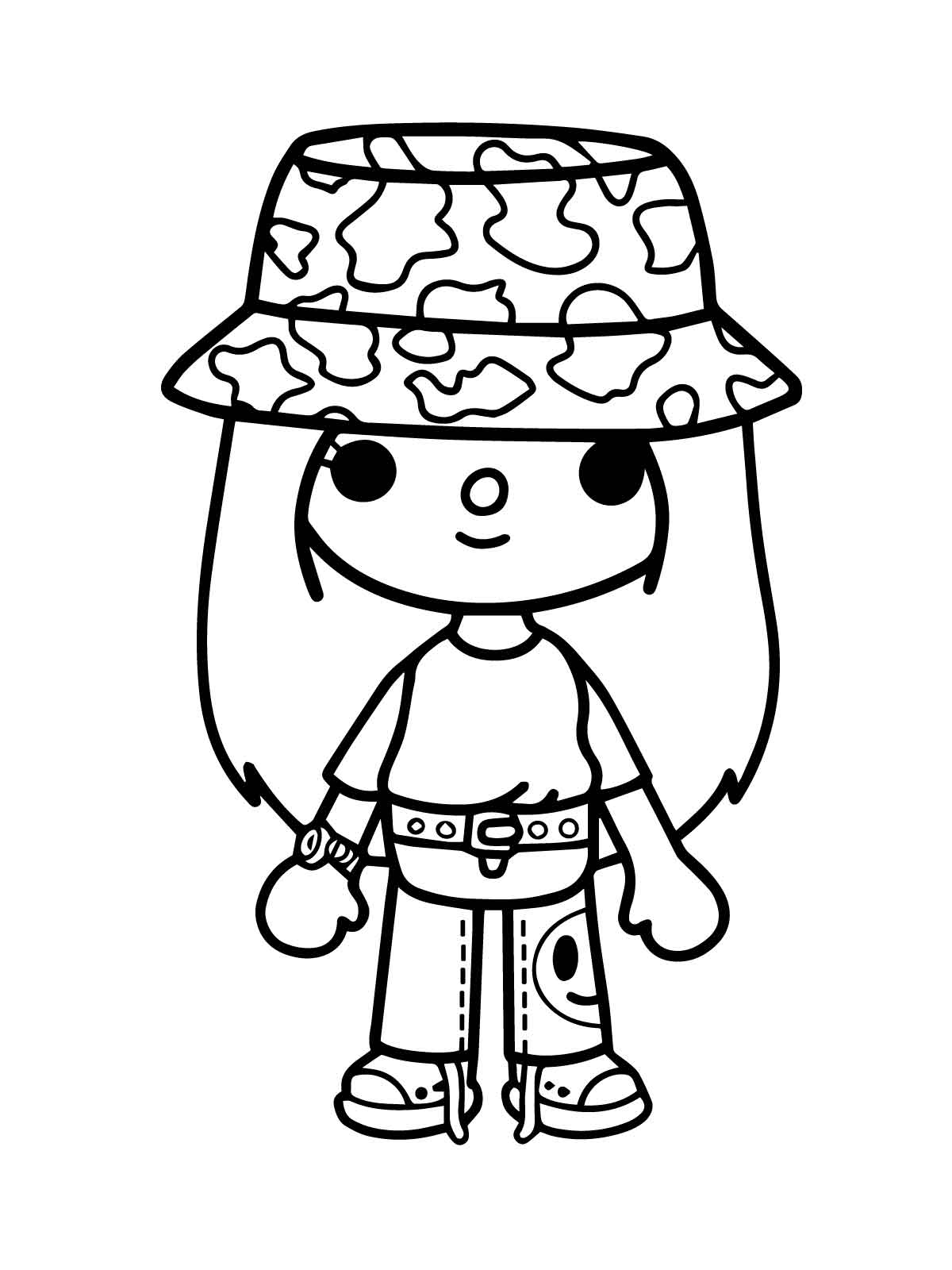 Toca Boca Coloring Pages Printable for Free Download