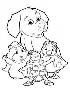 Wonder Pets coloring page 5 - Free printable