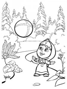 Ball coloring page 5 - Free printable