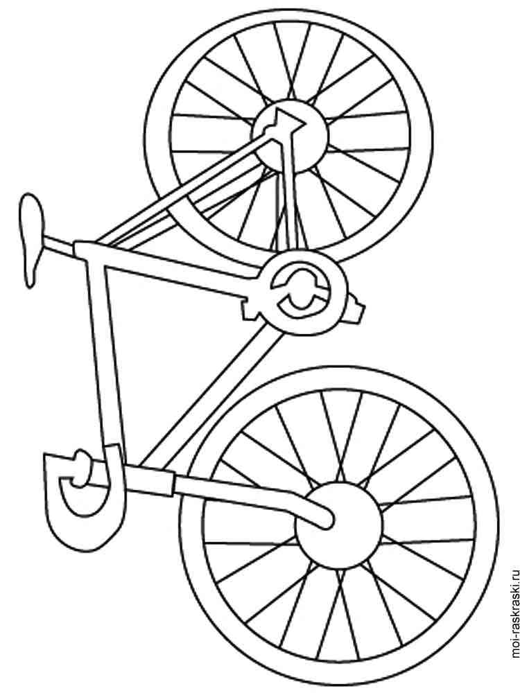 Bicycle coloring pages. Free Printable Bicycle coloring pages.