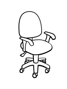 Chair coloring page 21 - Free printable