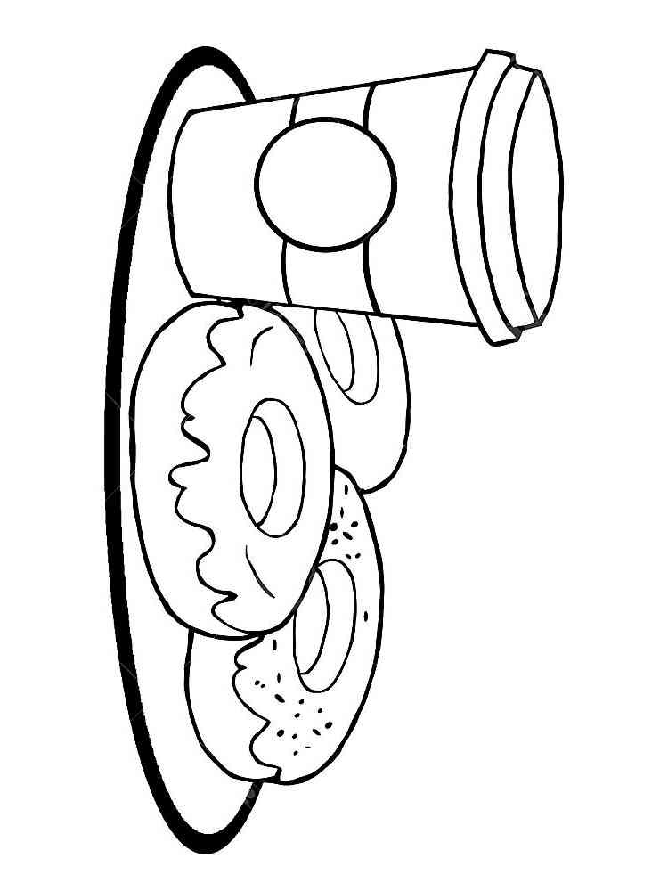donut-coloring-pages