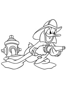 Firefighter coloring page 22 - Free printable