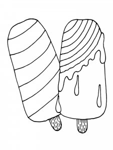 Ice Cream coloring page 38 - Free printable