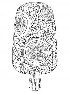 Ice Cream coloring page 57 - Free printable