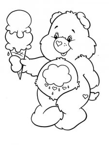 Ice Cream coloring page 39 - Free printable