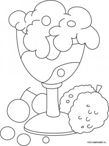 Ice Cream coloring page 10 - Free printable