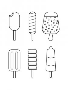 Ice Cream coloring page 23 - Free printable