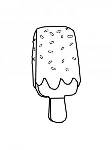 Ice Cream coloring page 24 - Free printable