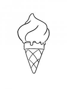 Ice Cream coloring page 29 - Free printable