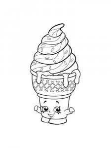 Ice Cream coloring page 36 - Free printable