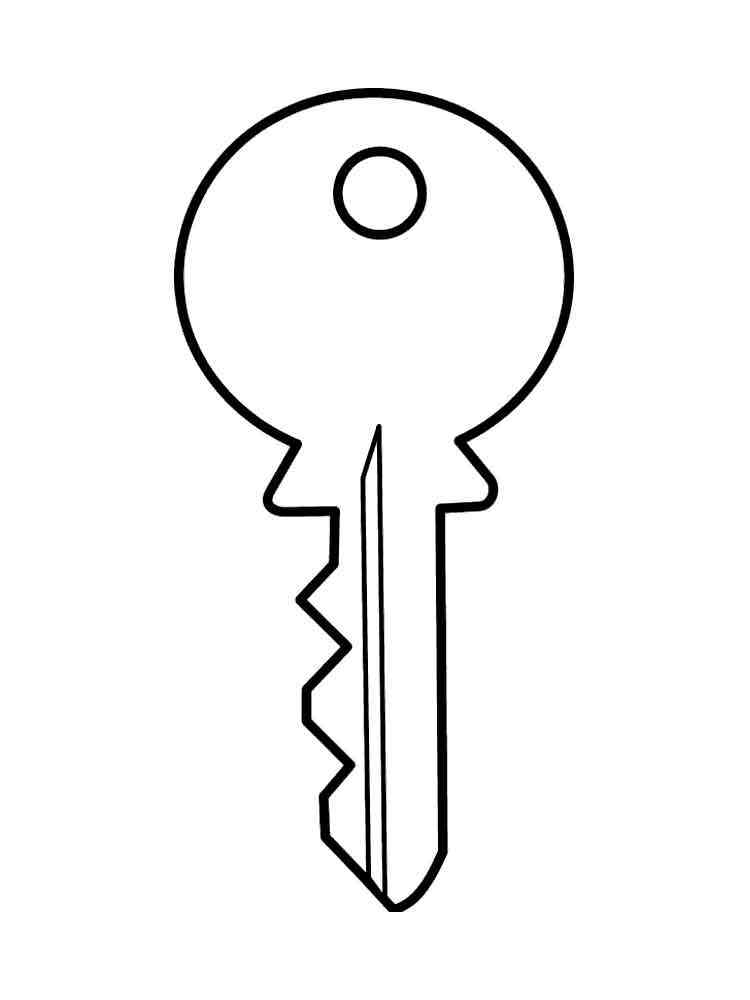 Key coloring pages. Free Printable Key coloring pages.
