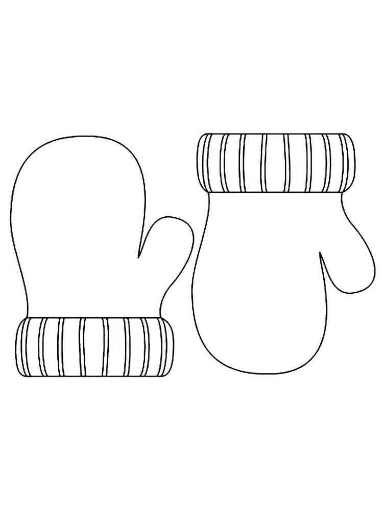 Mittens coloring pages. Free Printable Mittens coloring pages.
