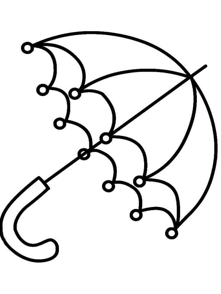 Umbrella coloring pages. Free Printable Umbrella coloring pages.