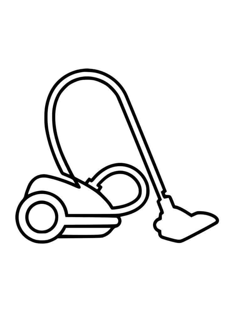 Vacuum Cleaner coloring pages. Free Printable Vacuum Cleaner coloring ...