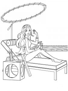 Beach coloring page 15 - Free printable