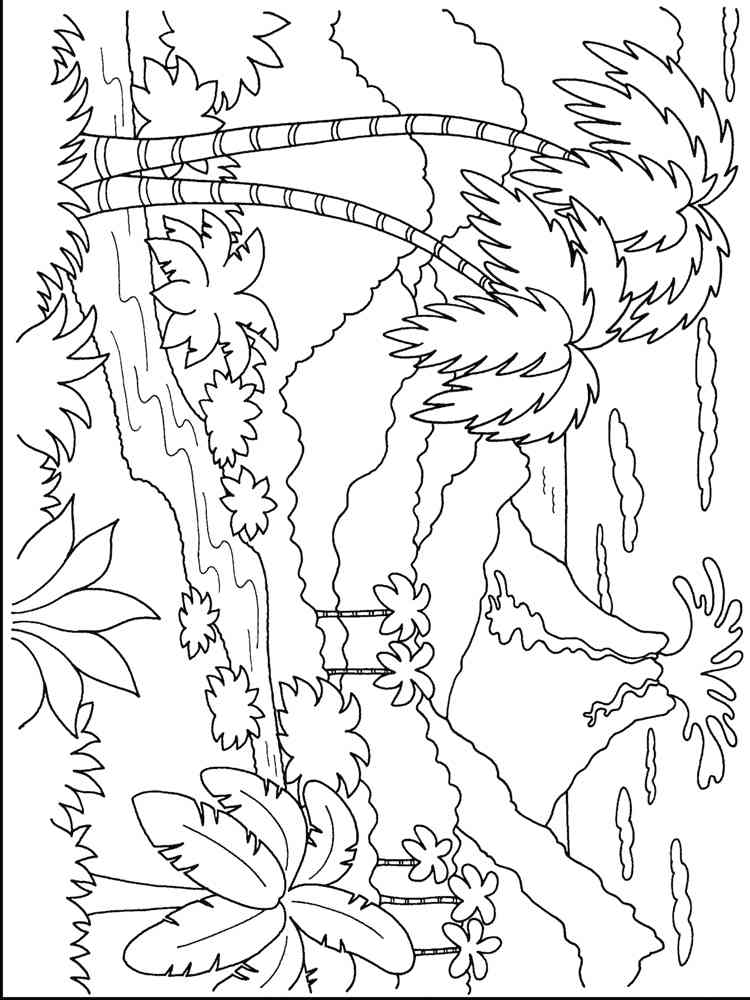 Hawaii coloring pages