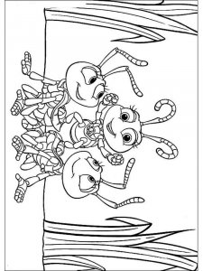 Insect coloring page 20 - Free printable
