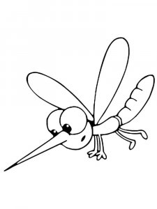 Insect coloring page 49 - Free printable