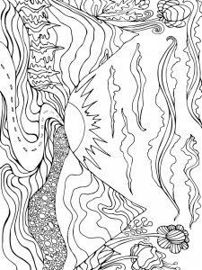 Sunset coloring page 27 - Free printable