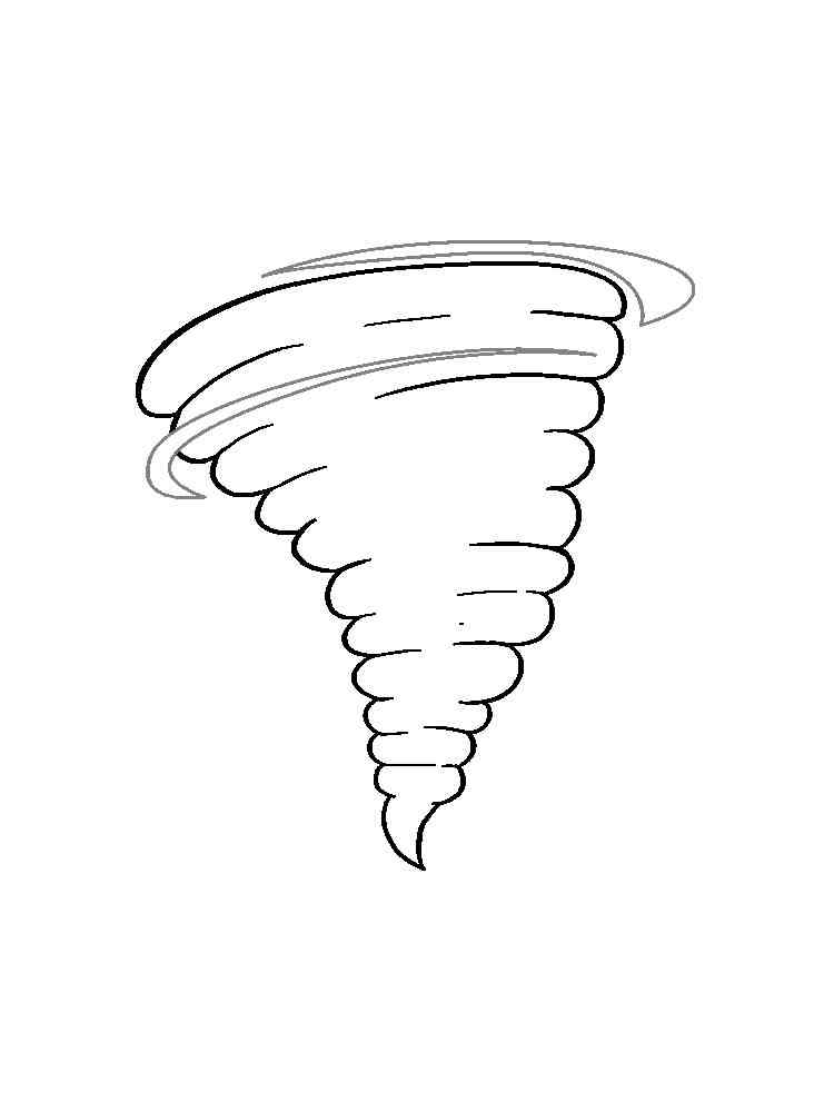 Tornado Coloring Page To Download And Print For Free - vrogue.co
