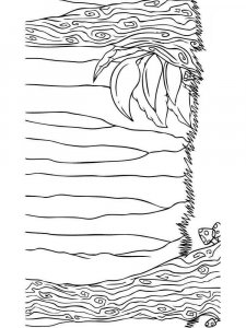 Forest coloring page 10 - Free printable