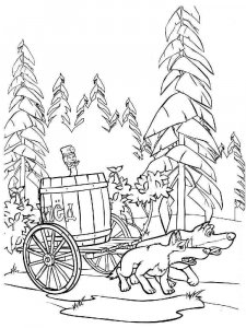 Forest coloring page 22 - Free printable