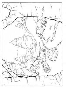 Forest coloring page 7 - Free printable