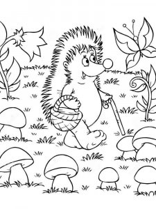 Mushrooms Coloring Pages 12