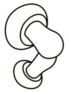 Mushrooms Coloring Pages 14