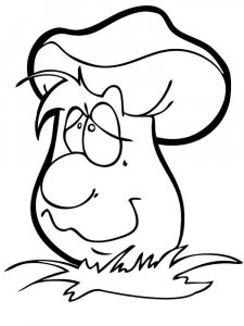 Mushrooms Coloring Pages 28