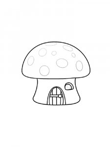Mushrooms Coloring Pages 37