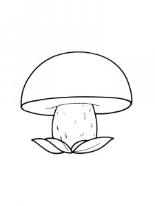 Mushrooms Coloring Pages 40