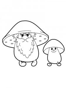 Mushrooms Coloring Pages 42